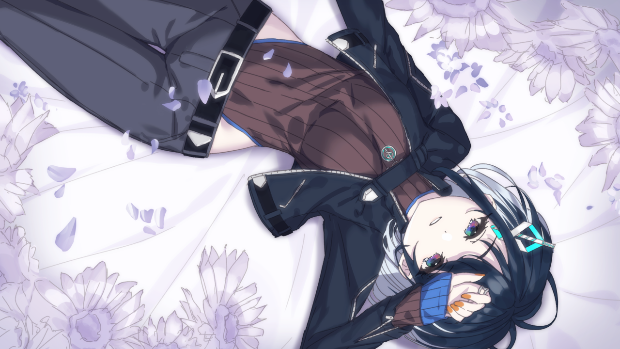 紫色の向日のサムネイル画像